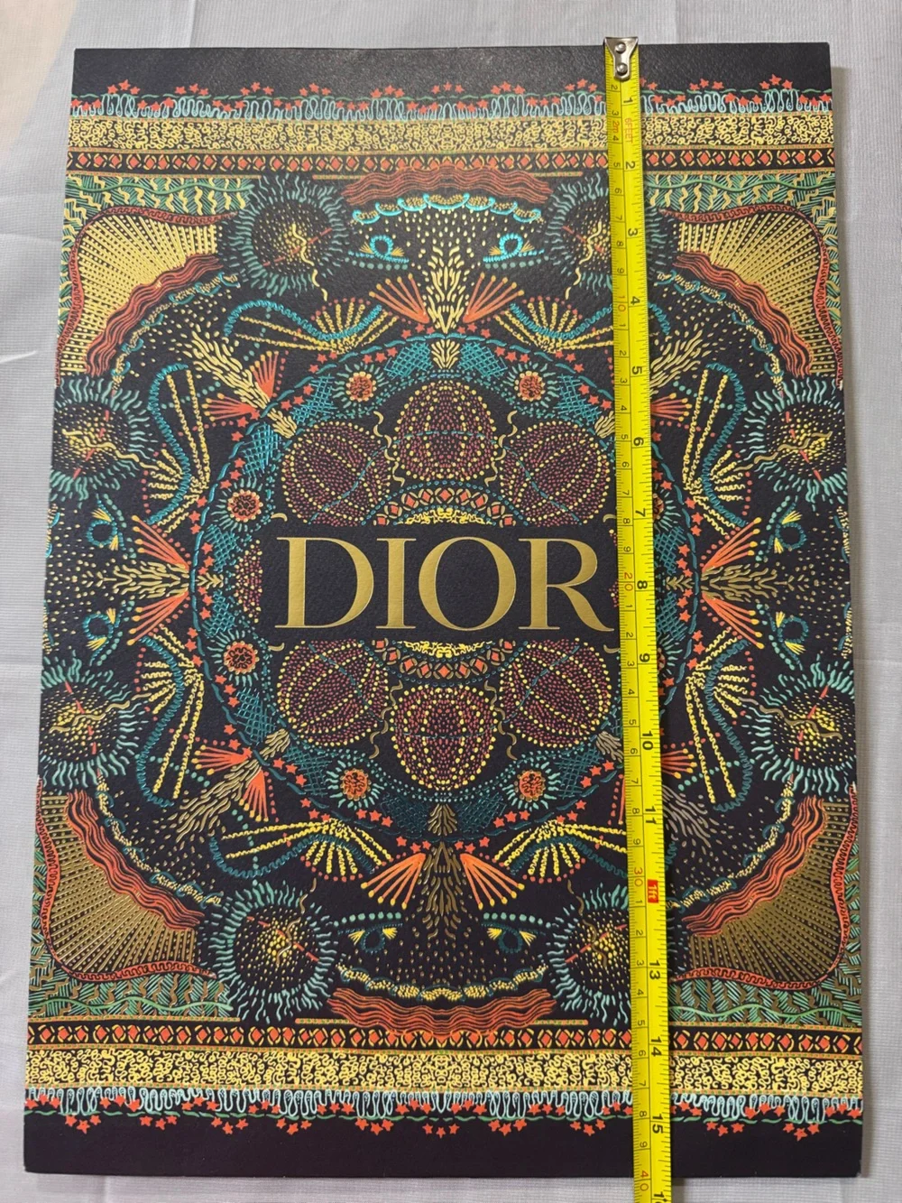 DIOR Special Edition 💯% Authentic Envelope Gift Bag. RARE intricate design. EUC
